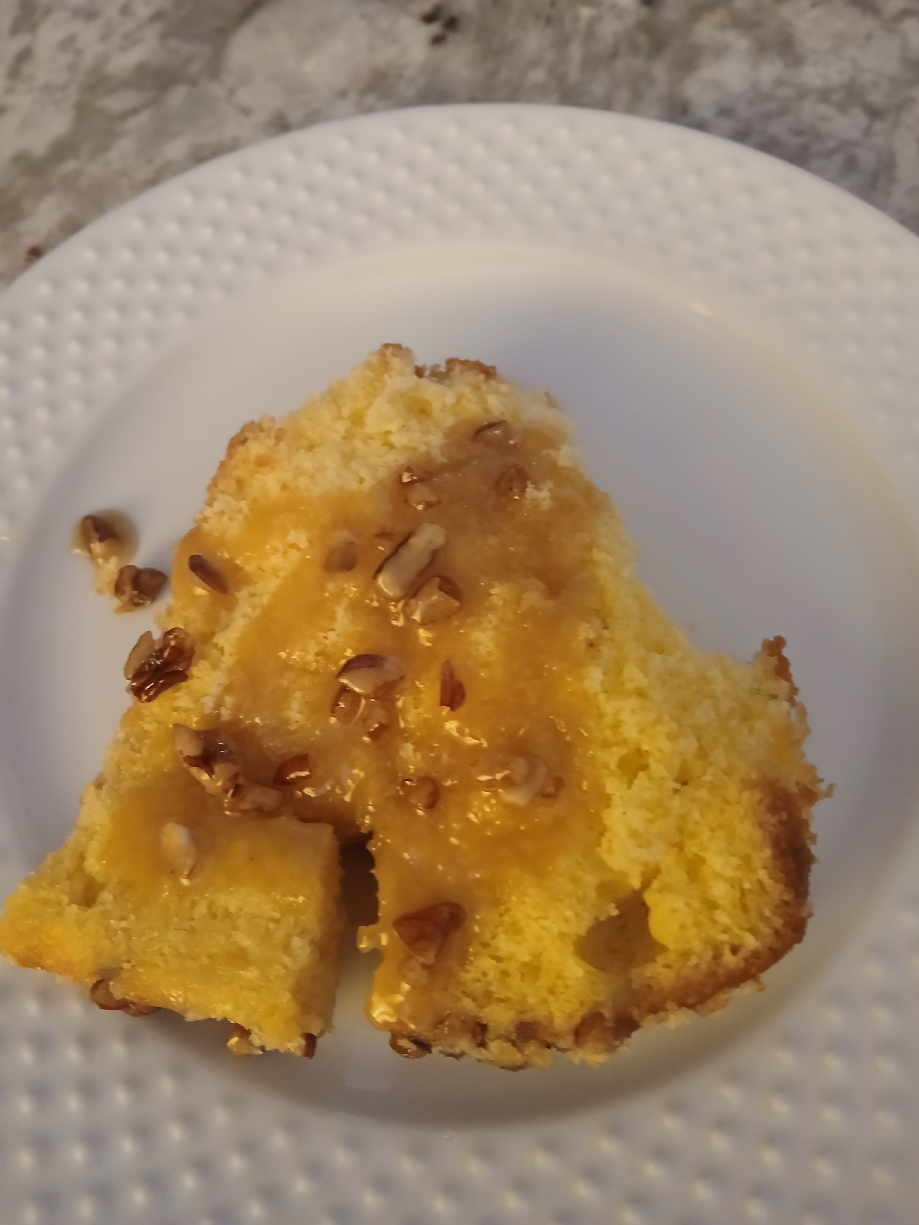 Lagniappe Rum Cake With Spiced Rum