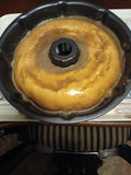 Rum Cake With Caramel Glaze